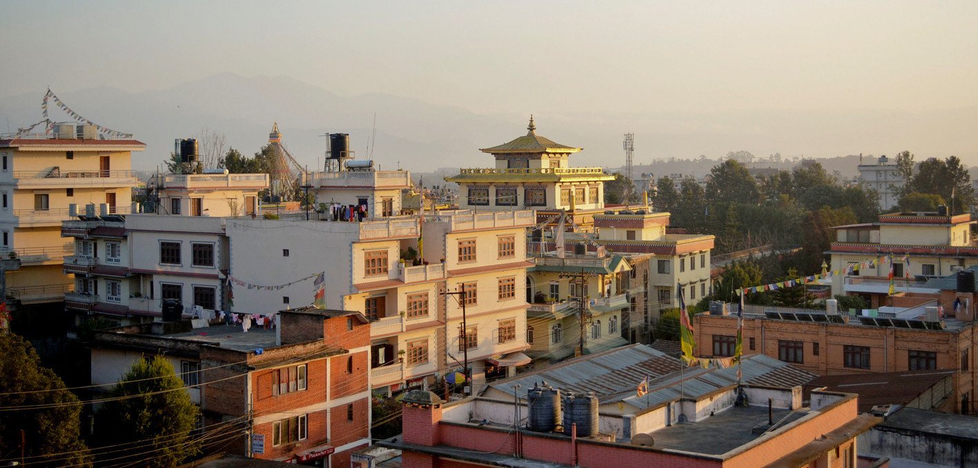 A view over Kathmandu, Nepal